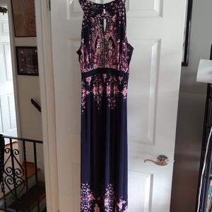 Halter maxi dress